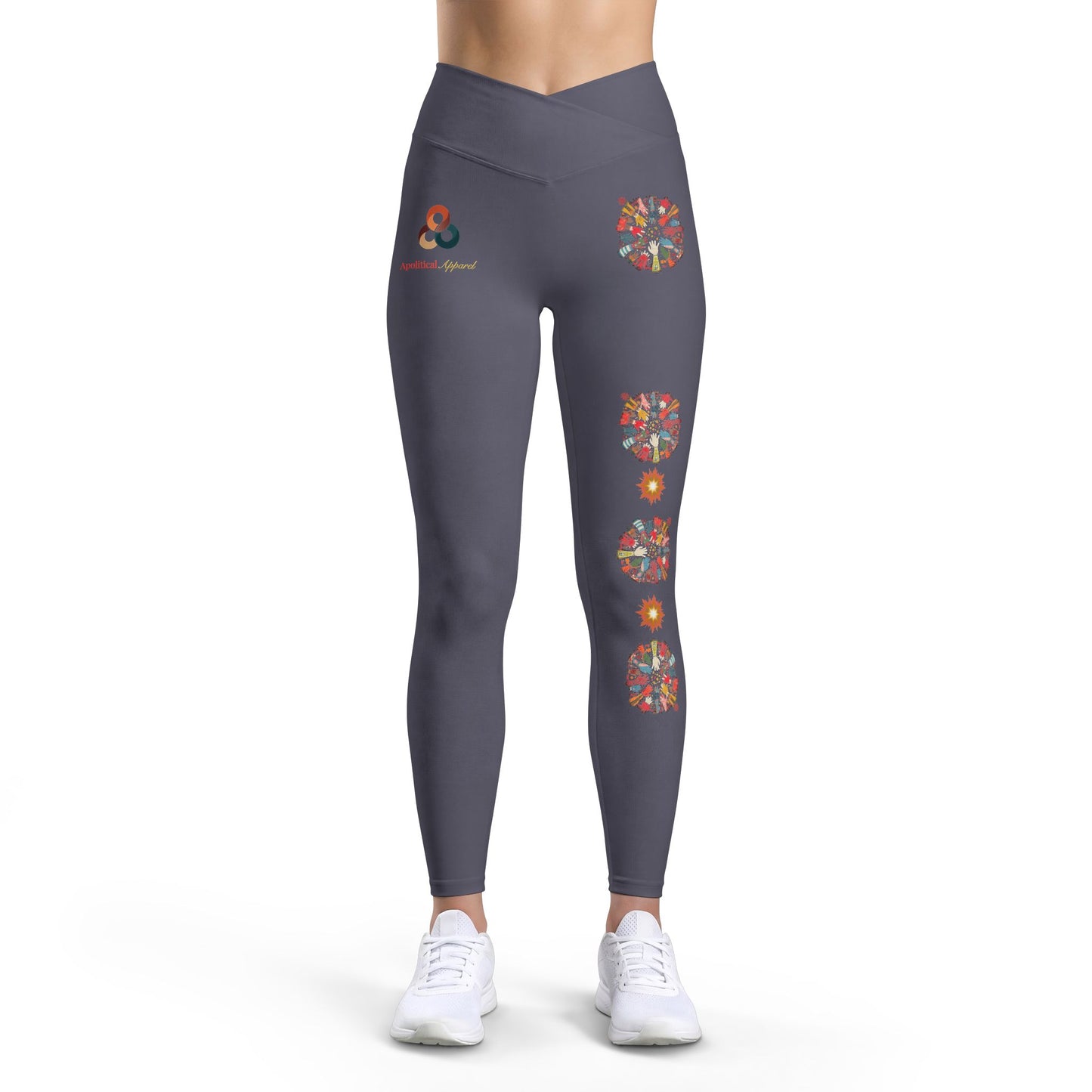 “Together Hands” Women’s Workout Luxe Leggings