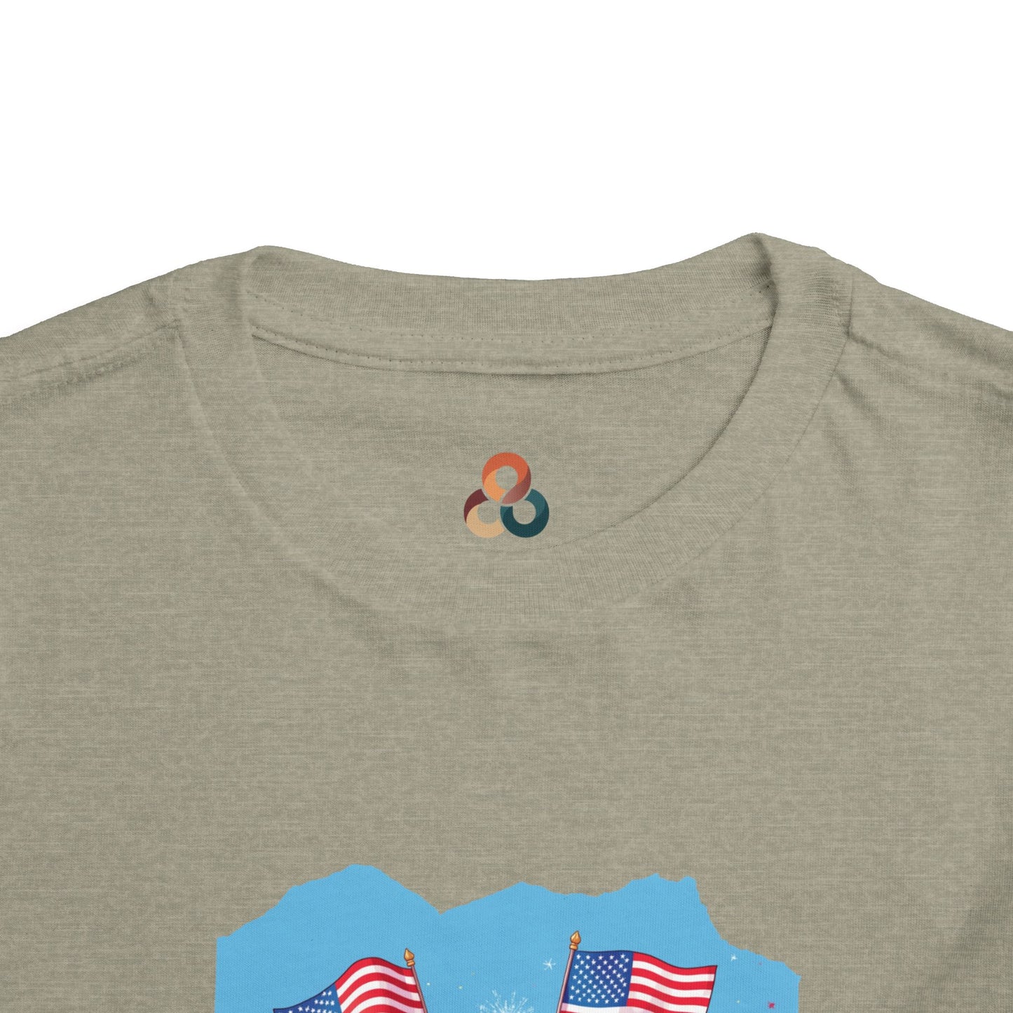 American 250th Anniversary Toddler Short Sleeve Tee ( Cheerleaders)