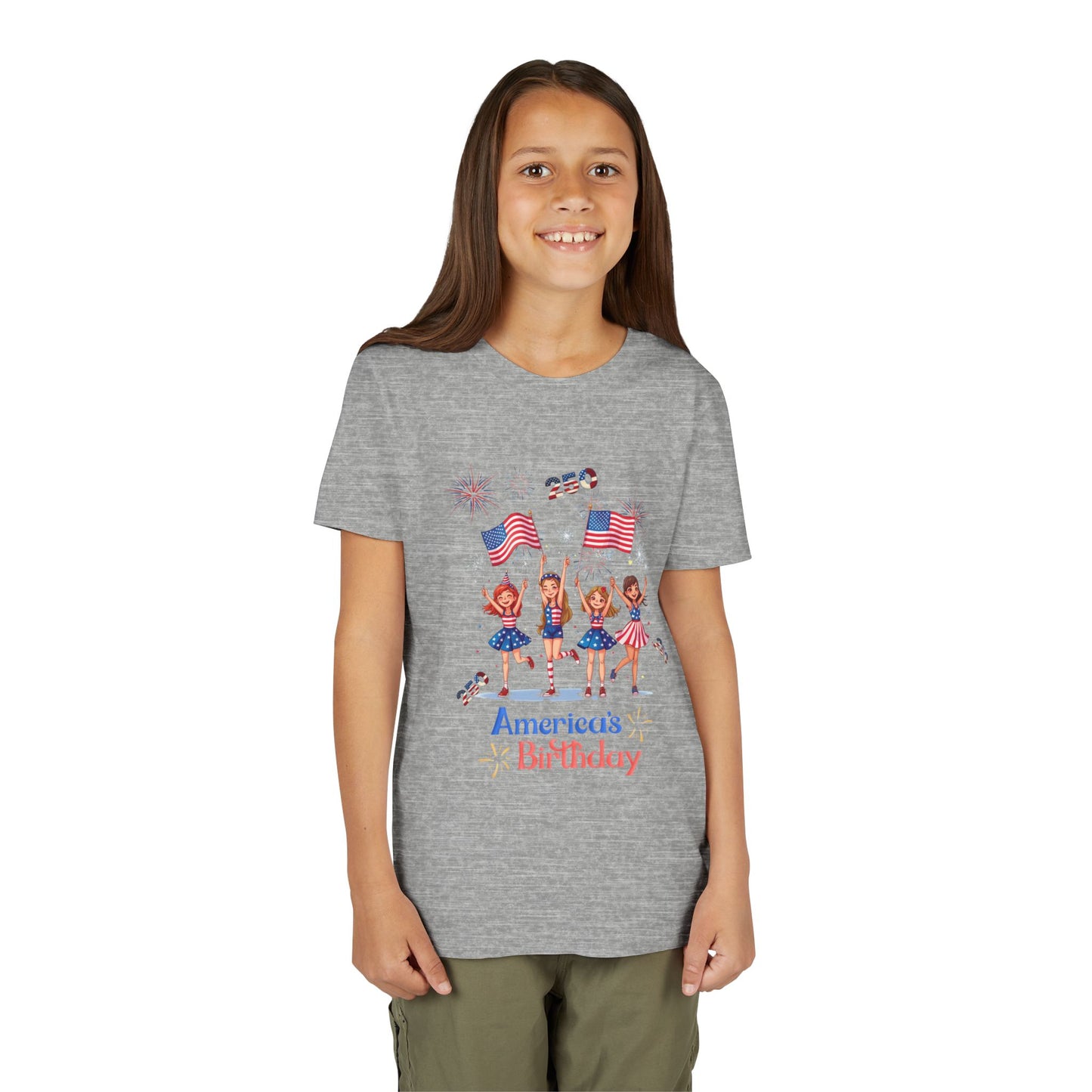 Youth T- Shirt America 250th Anniversary Collection (Cheerleaders)