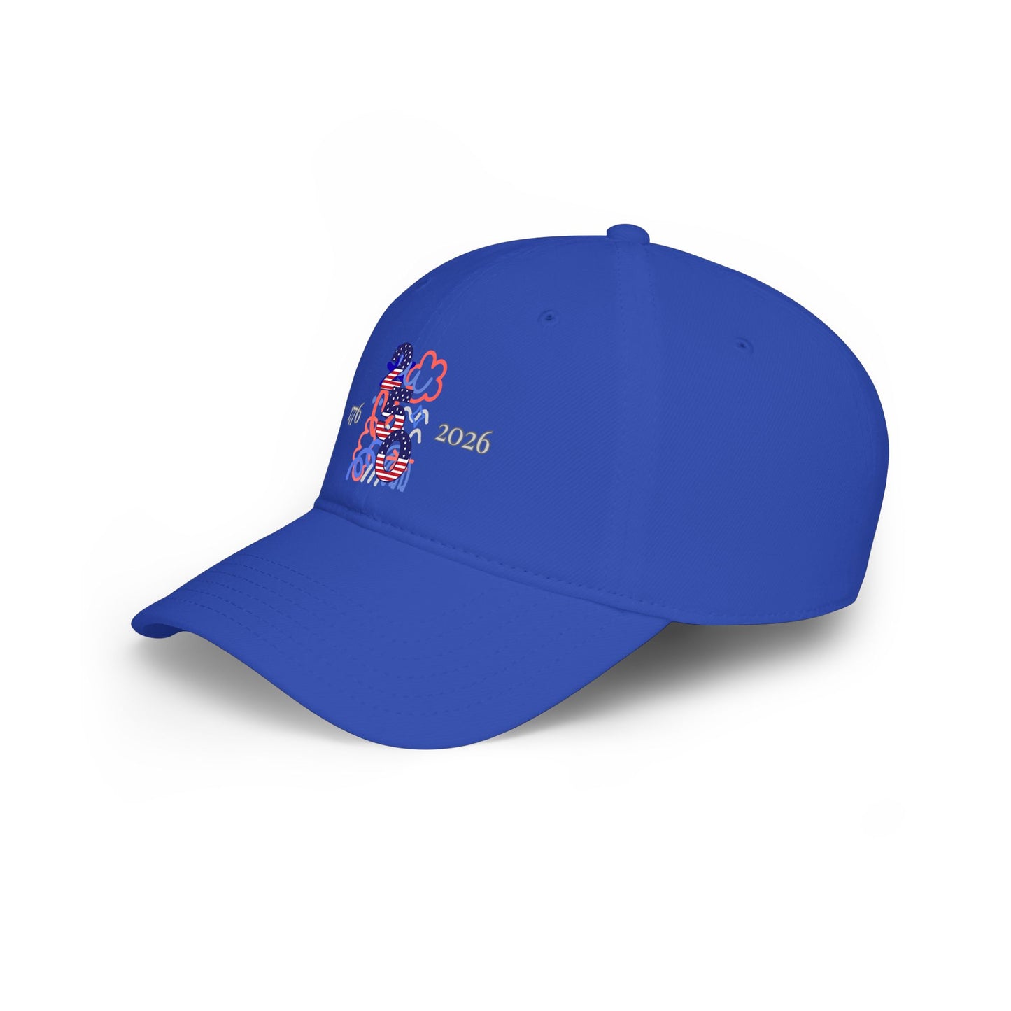 American 250th Anniversary Low Profile Baseball Cap ( Doodle)