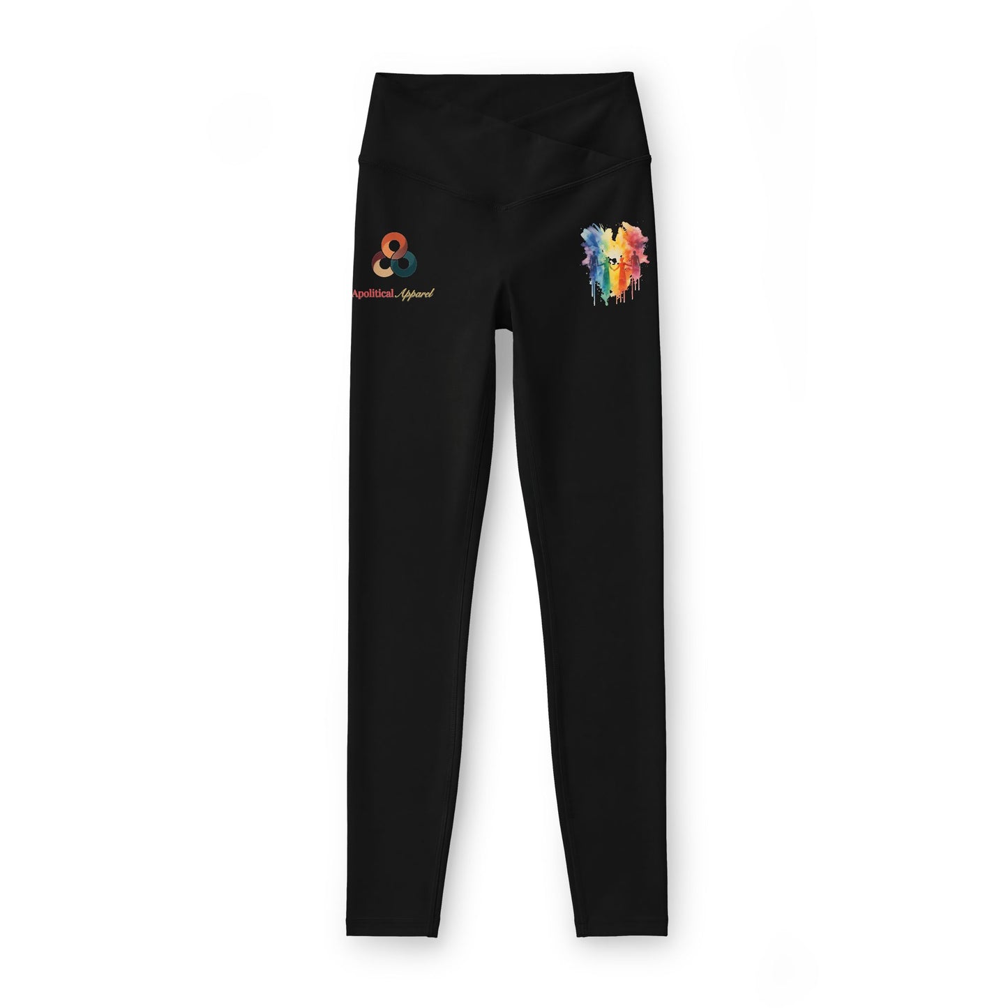 “Rainbow Art” Women’s Workout Luxe Leggings