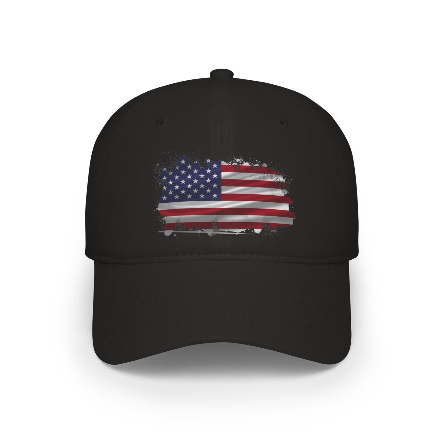 American 250th Anniversary Low Profile Baseball Cap (Distressed Flag)