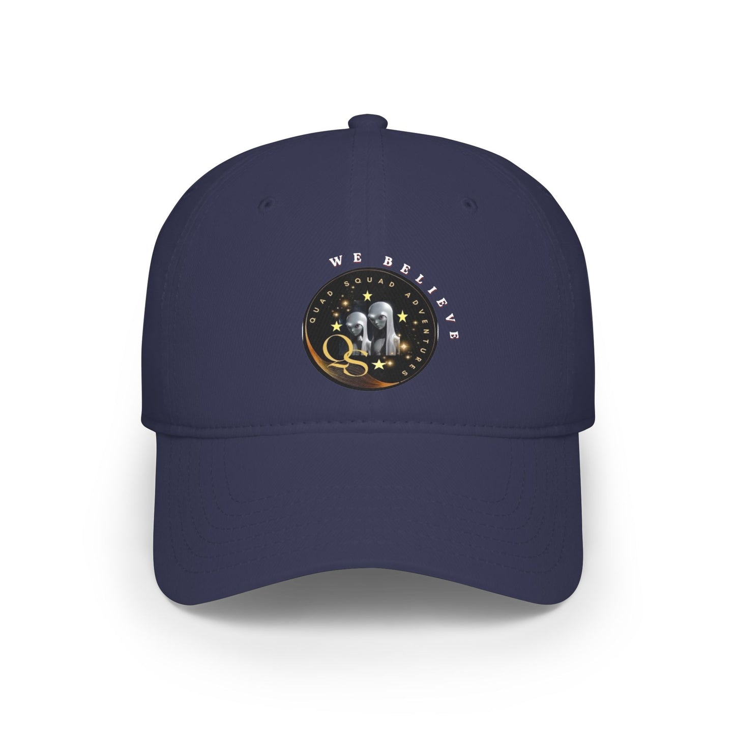 Out of this World We Believe Low Profile Baseball Cap (Quad Squad )