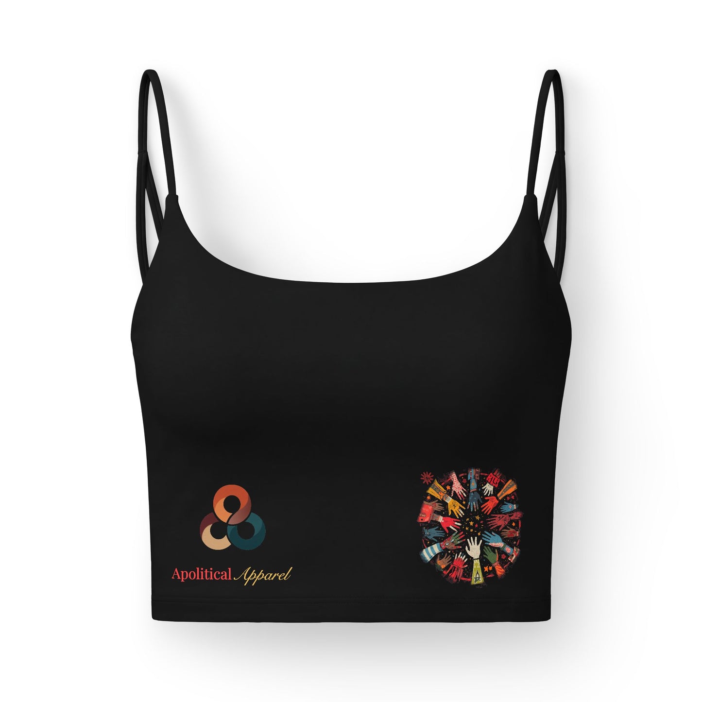 “Together Hands” Women's Workout Luxe Bra