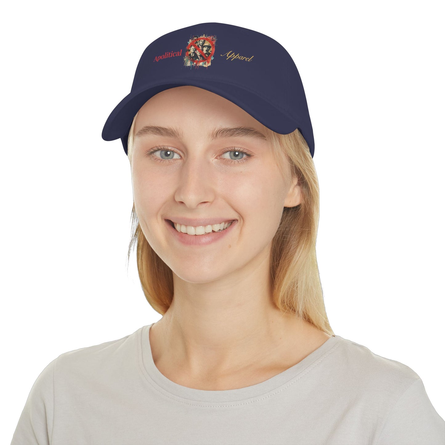 Apolitical Apparel Low Profile Baseball Cap ( No Politicians)