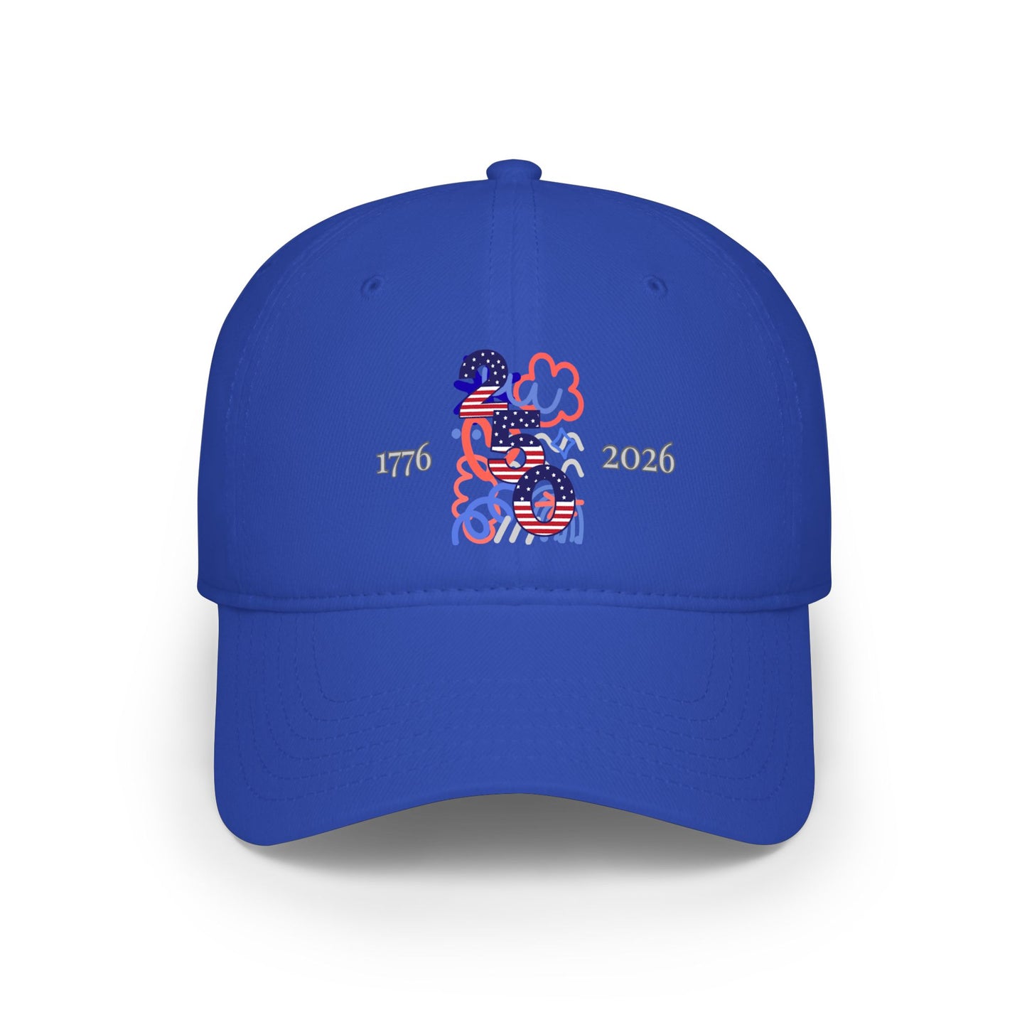 American 250th Anniversary Low Profile Baseball Cap ( Doodle)