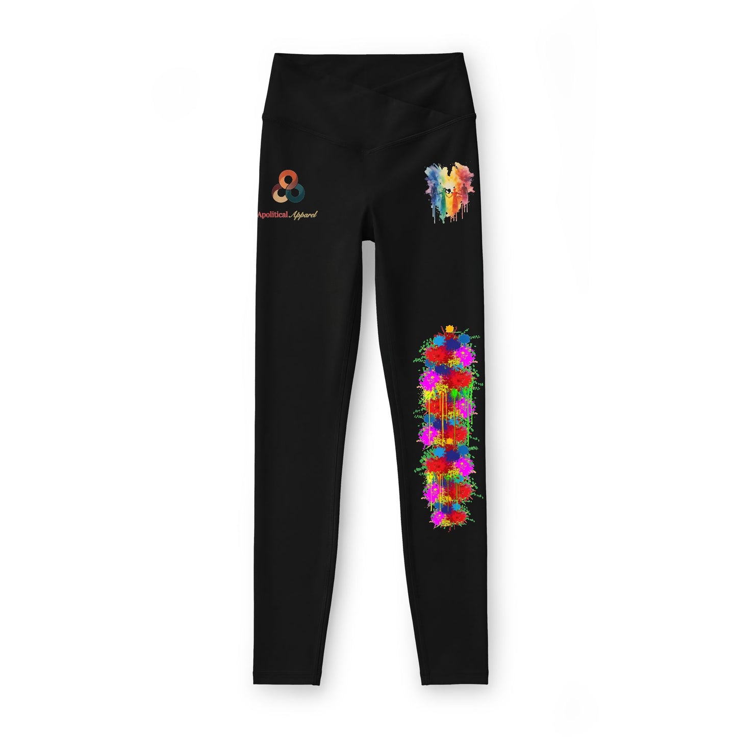 “Rainbow Art” Women’s Workout Luxe Leggings