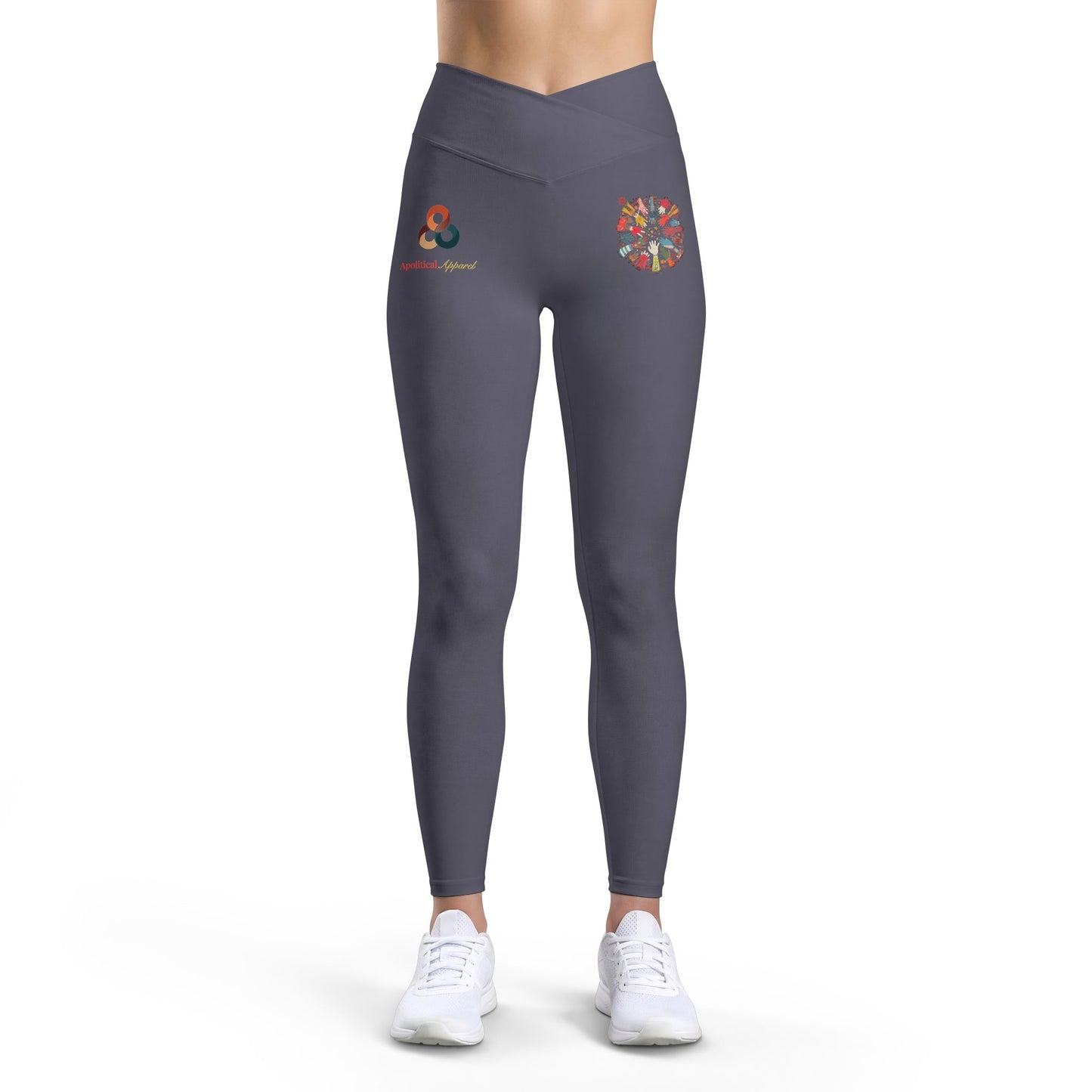 “Together Hands” Women’s Workout Luxe Leggings