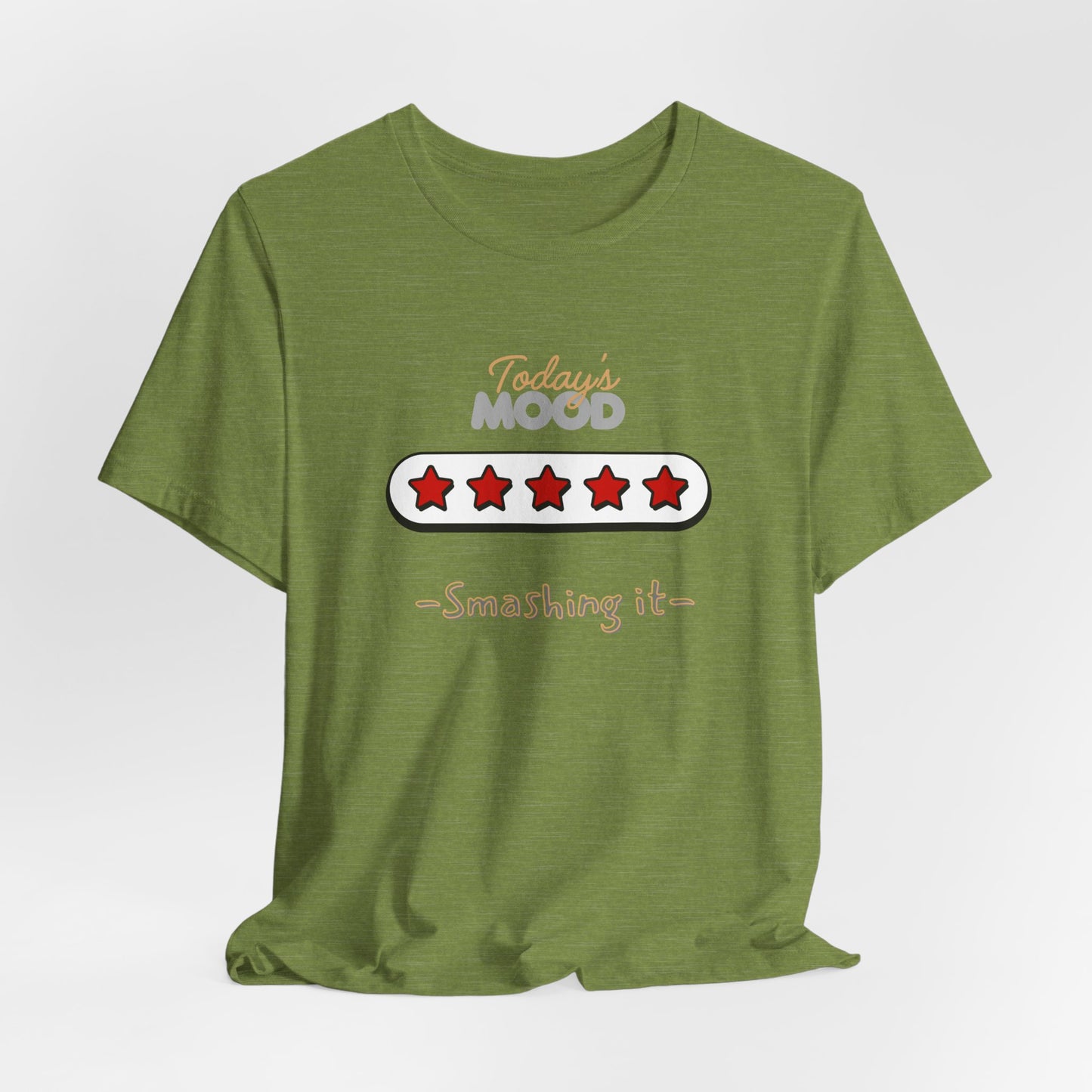 Daily Mood Tees ( 5 Stars) ‘ Smashin it’ With Logo.