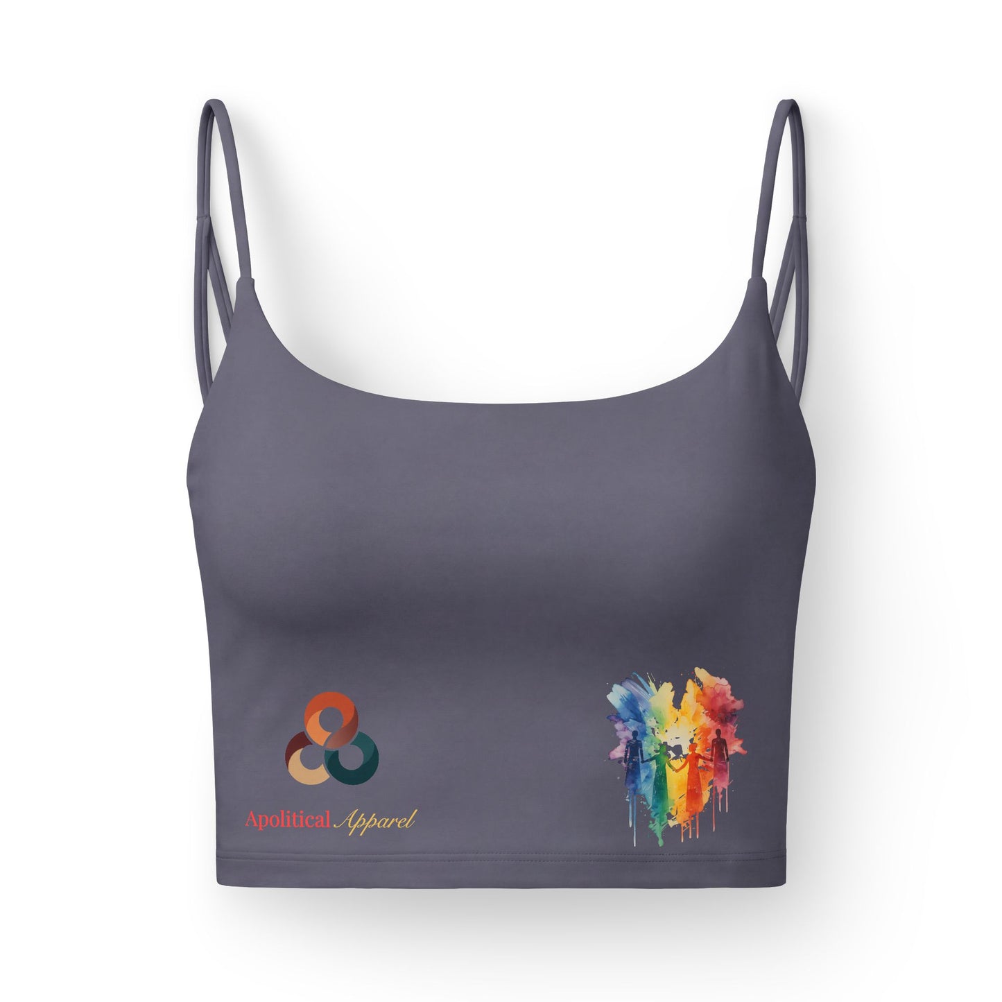 “Rainbow Art” Women’s Workout Luxe Bra