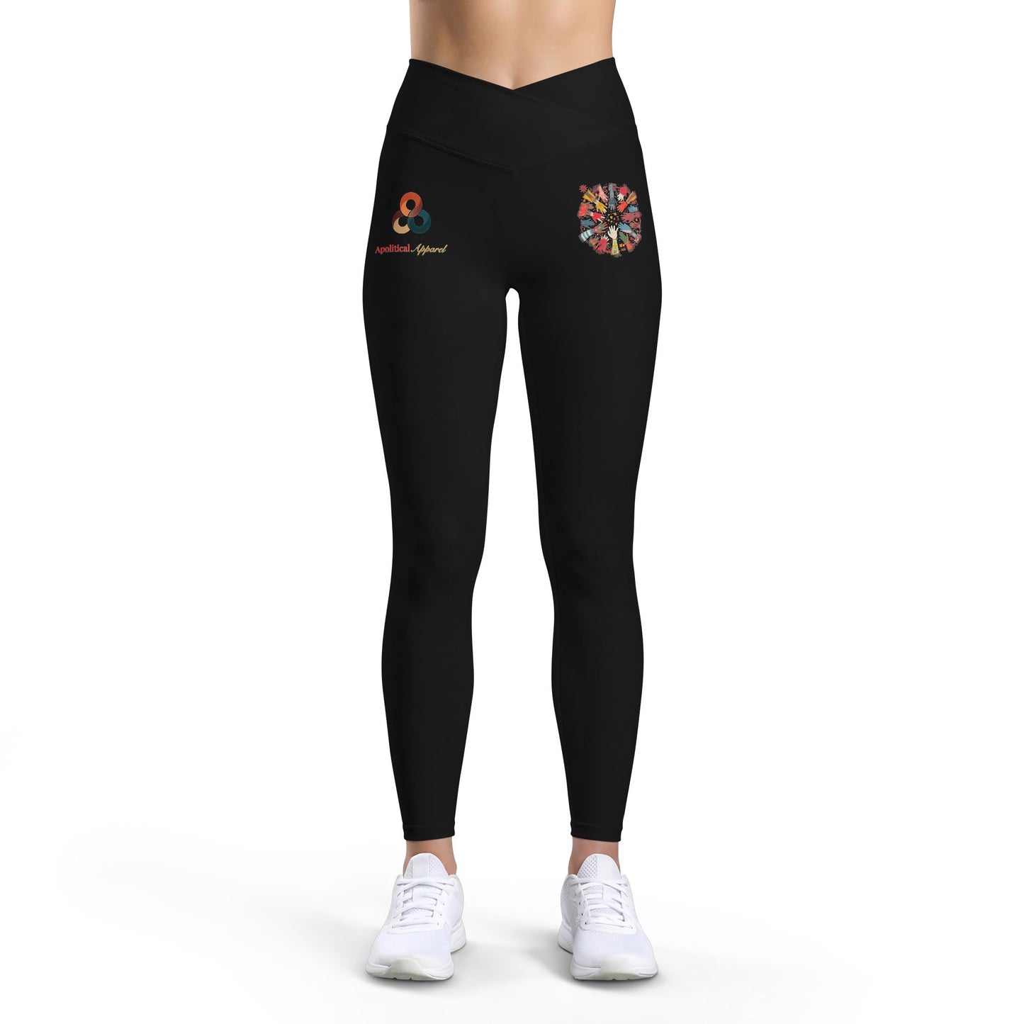 “Together Hands” Women’s Workout Luxe Leggings