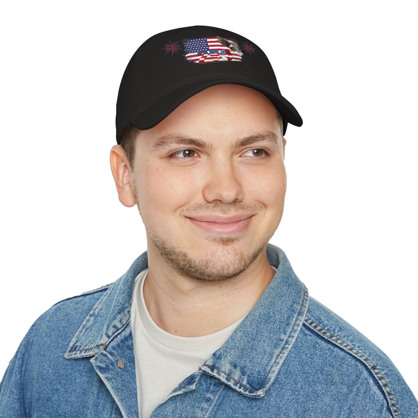 American 250th Anniversary Low Profile Baseball Cap (Hunting Eagle)