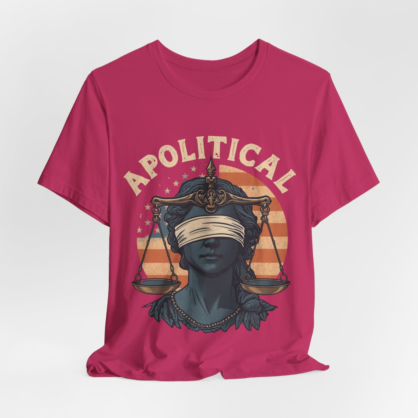 Apolitical Collection (Justice is Blind) no logo