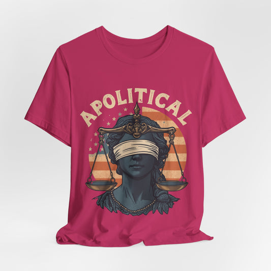 Apolitical Collection (Justice is Blind) no logo