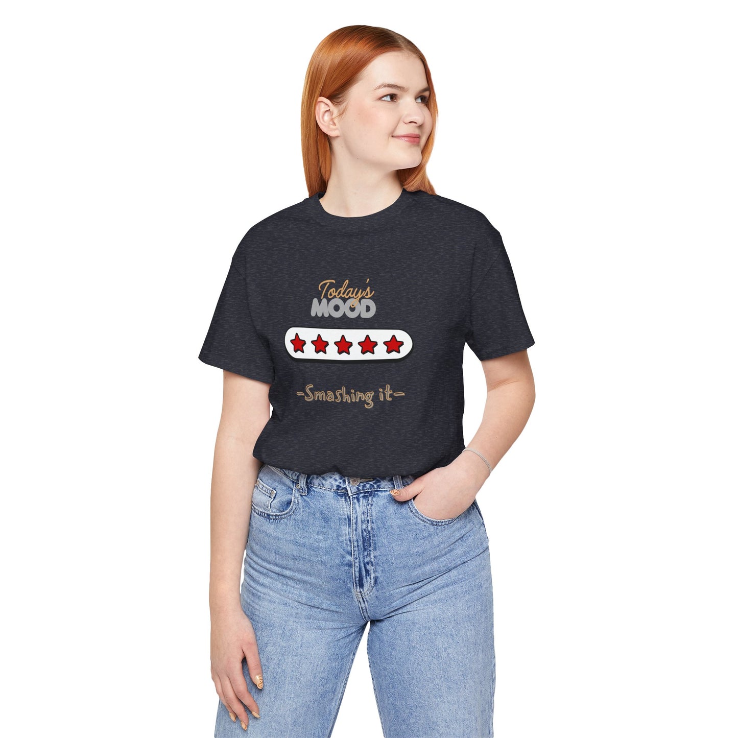 Daily Mood Tees ( 5 Stars) ‘ Smashin it’ With Logo.