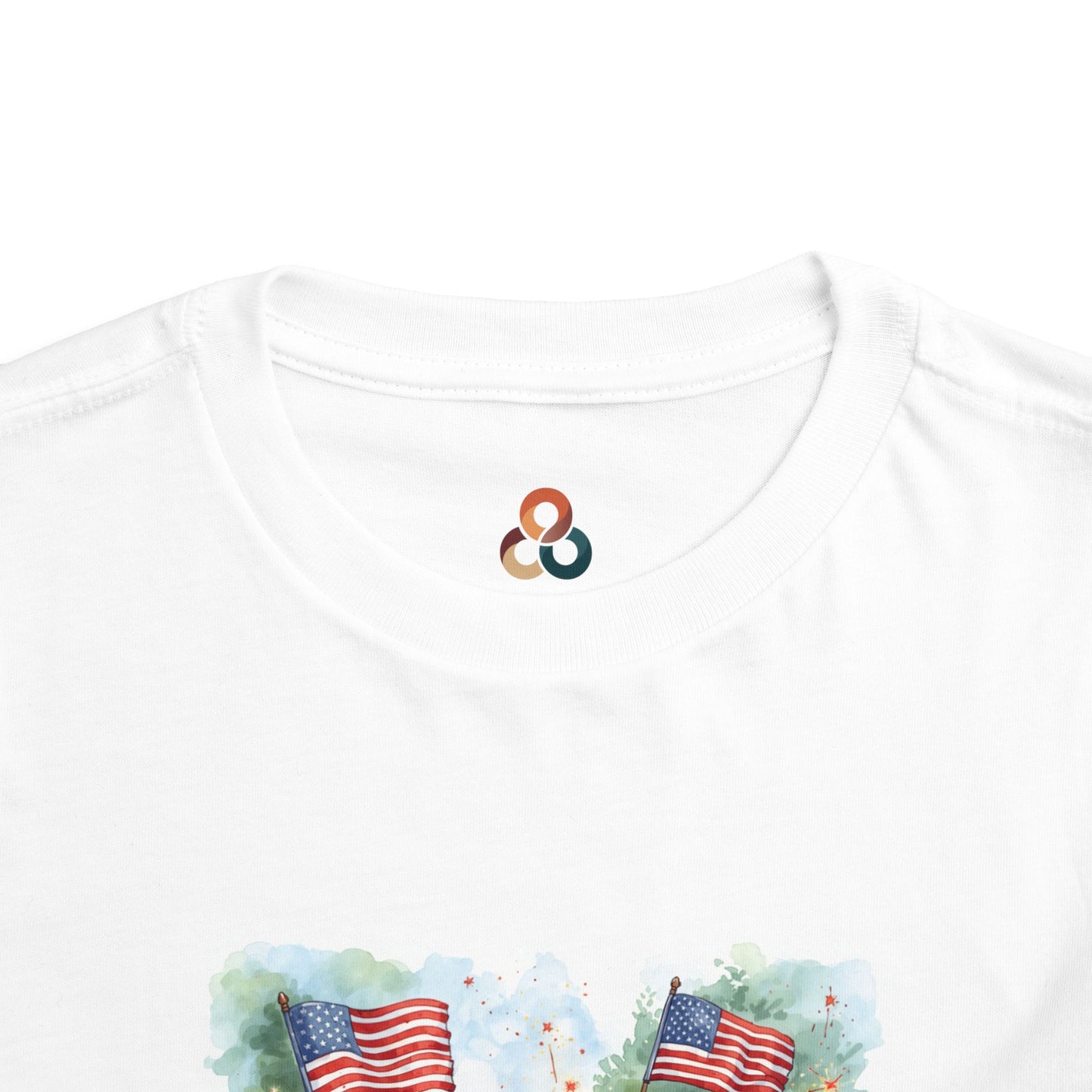 American 250th Anniversary Toddler Short Sleeve Tee (Backyard Boys)