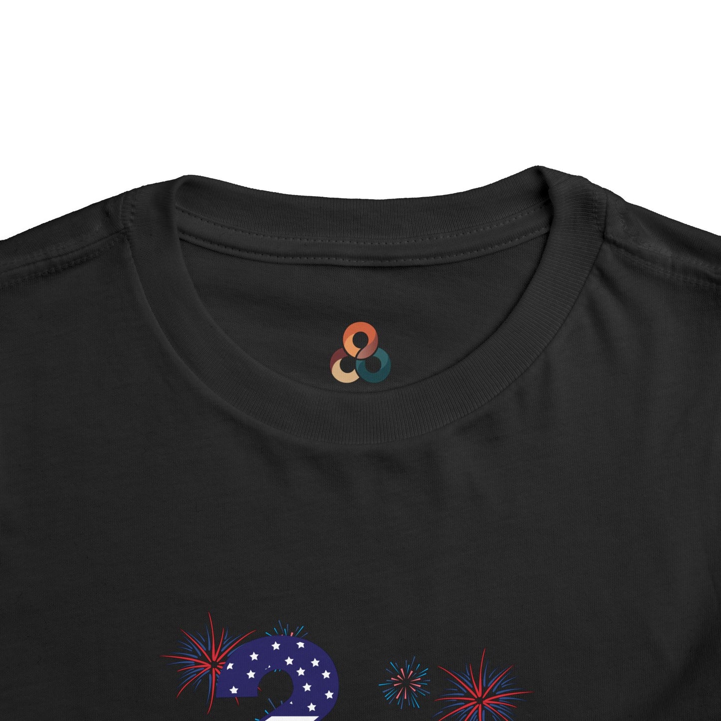 American 250th Anniversary Toddler Short Sleeve Tee (250 Numbers )