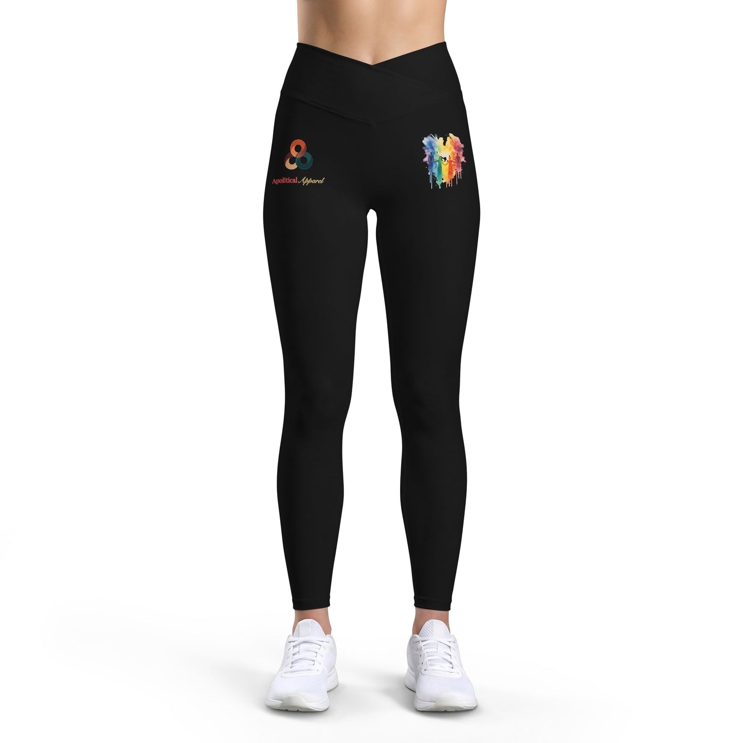“Rainbow Art” Women’s Workout Luxe Leggings