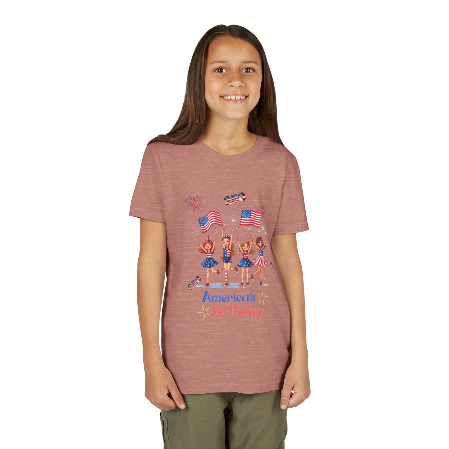 Youth T- Shirt America 250th Anniversary Collection (Cheerleaders)