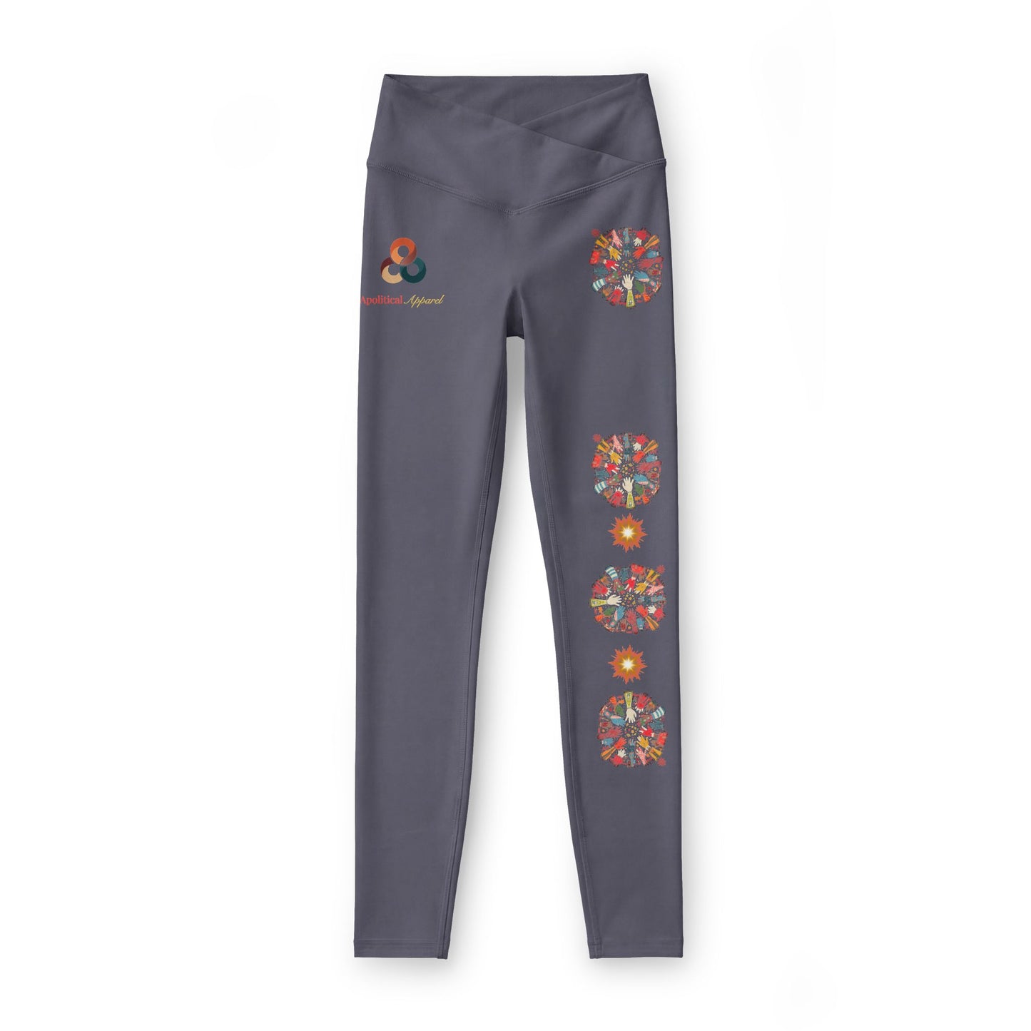 “Together Hands” Women’s Workout Luxe Leggings