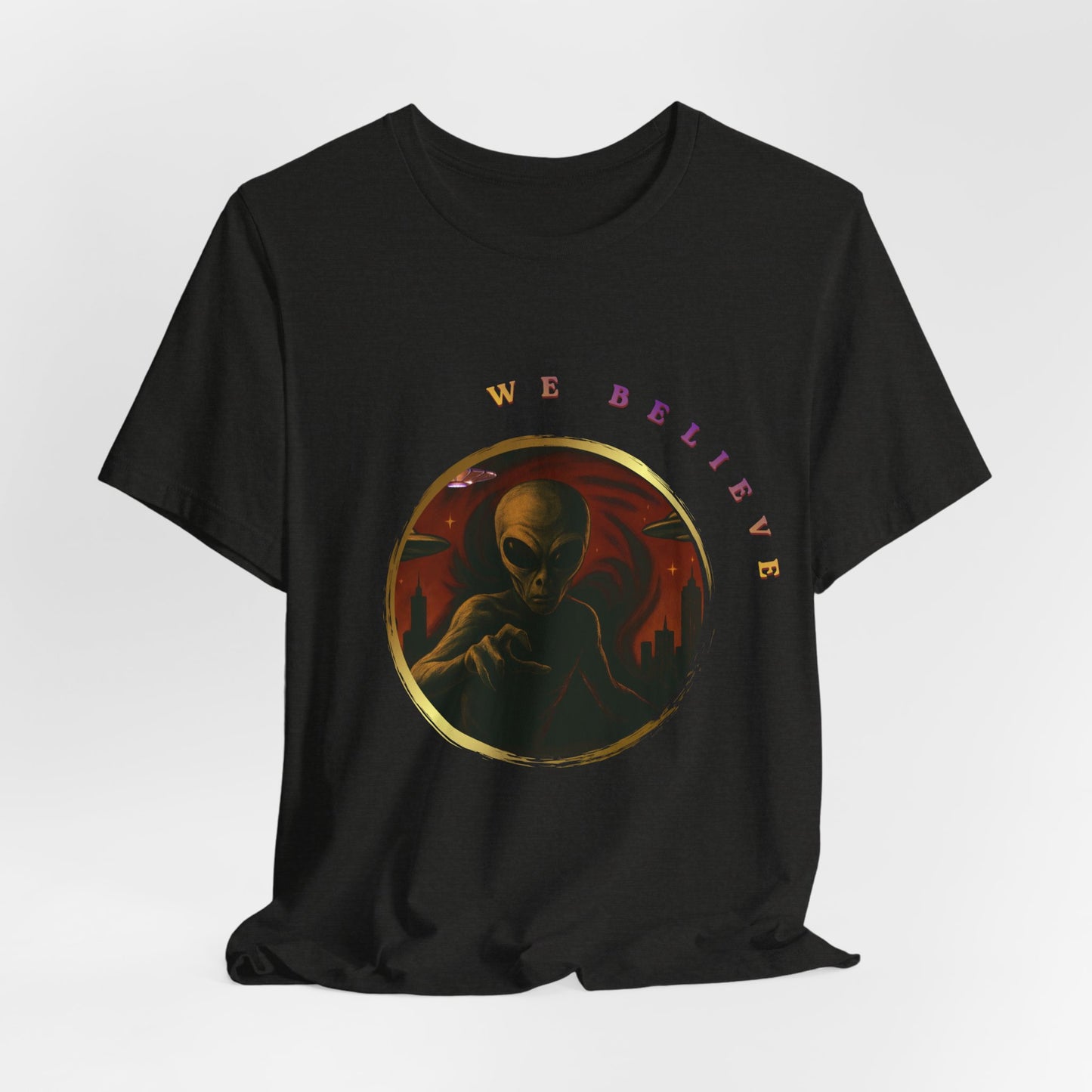 Out of this World. We Believe in Aliens Collection. (Red Alien)