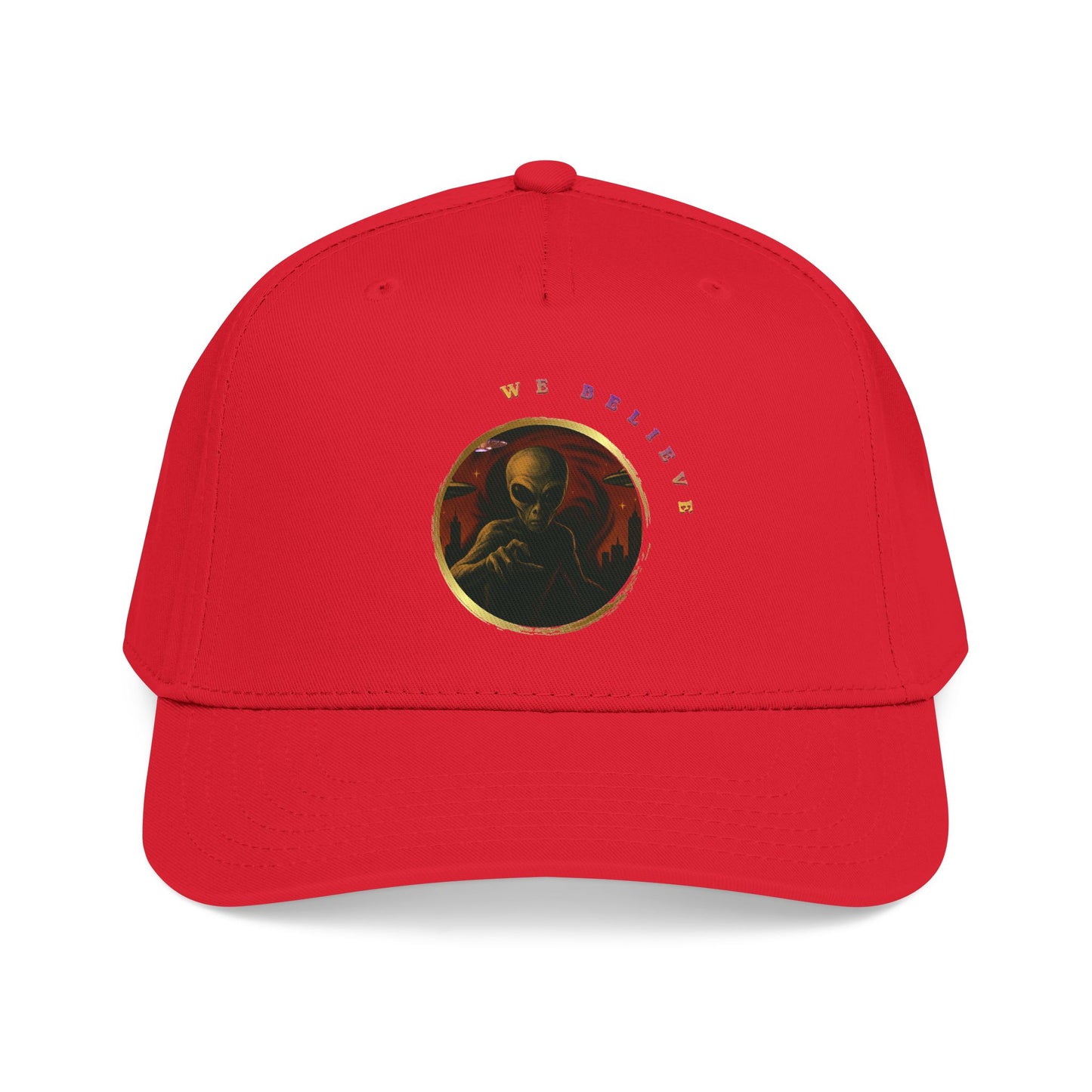 Out of this World. We Believe in Aliens ( Red Alien)