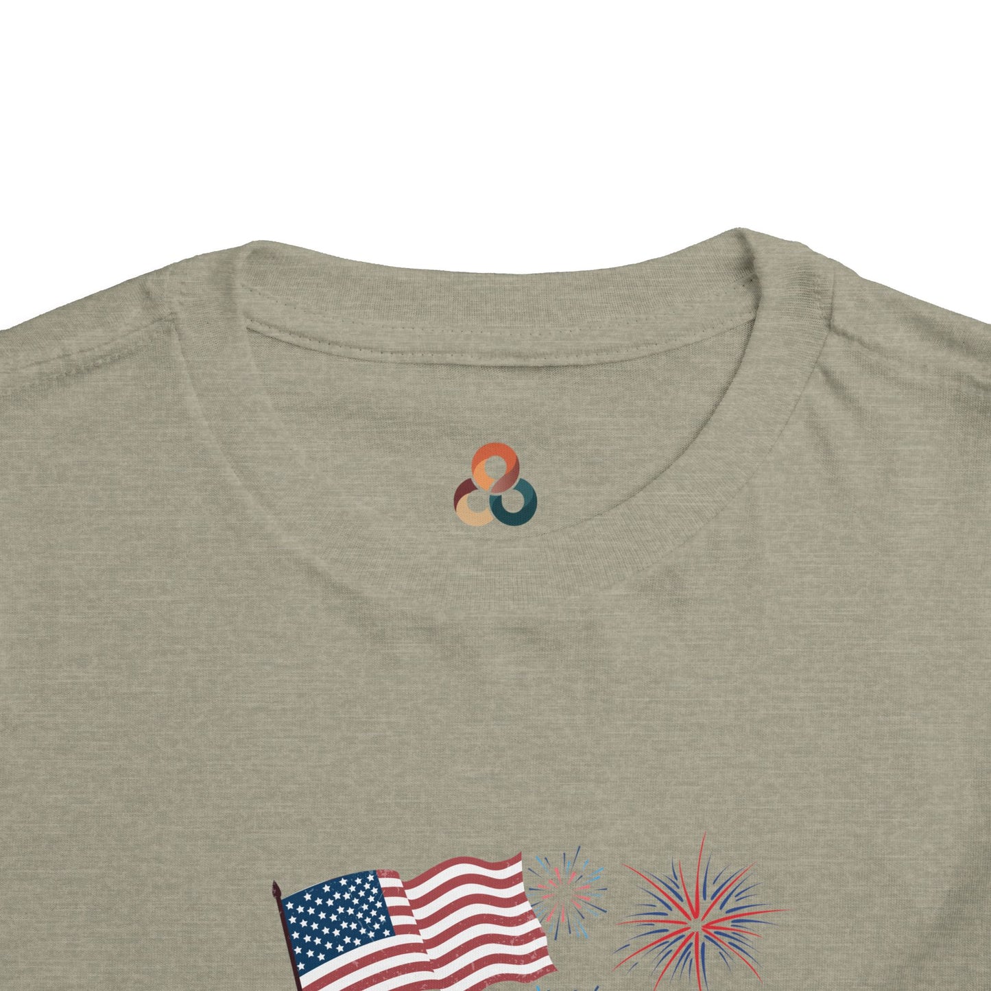 American 250th Anniversary Toddler Short Sleeve Tee ( Two Boys )