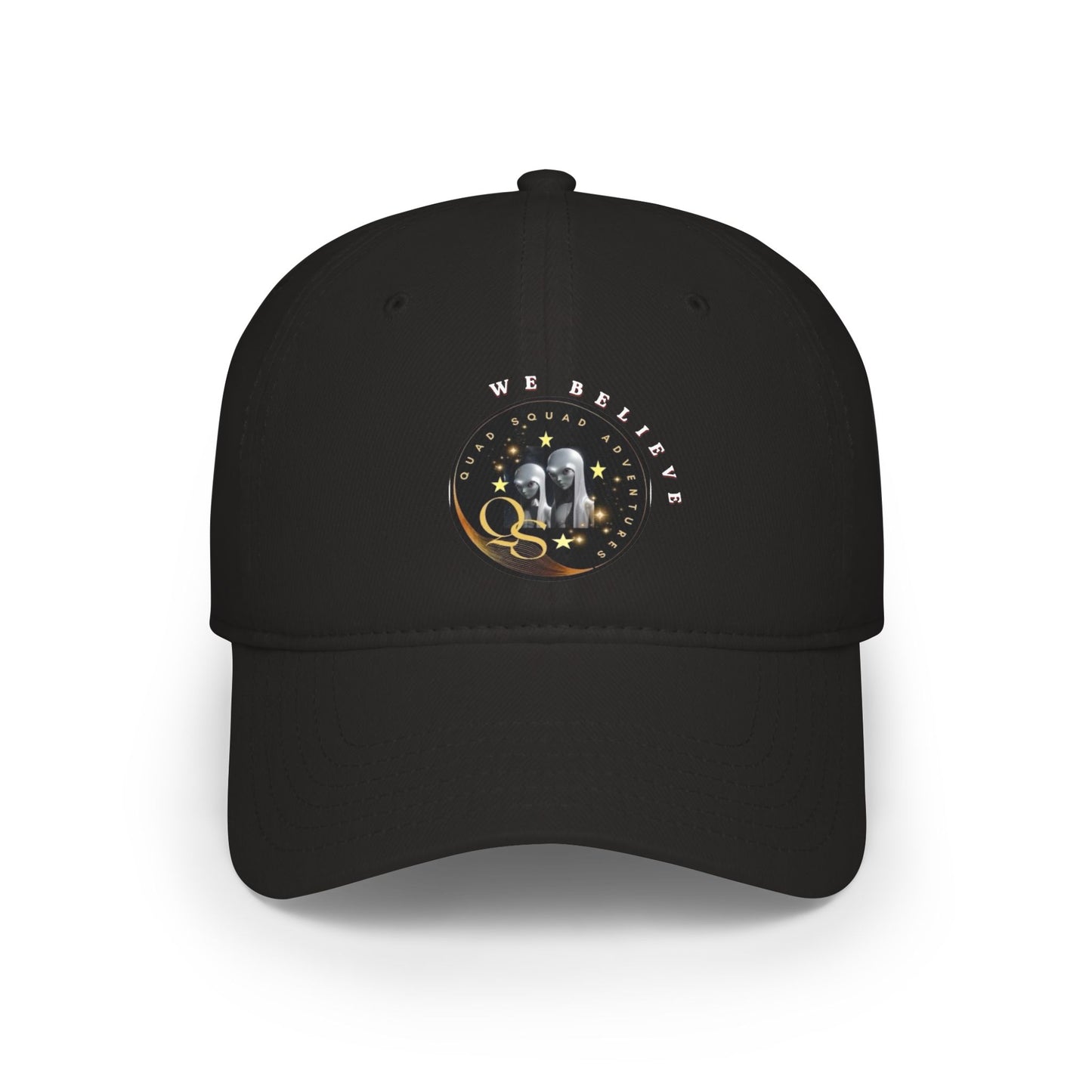 Out of this World We Believe Low Profile Baseball Cap (Quad Squad )