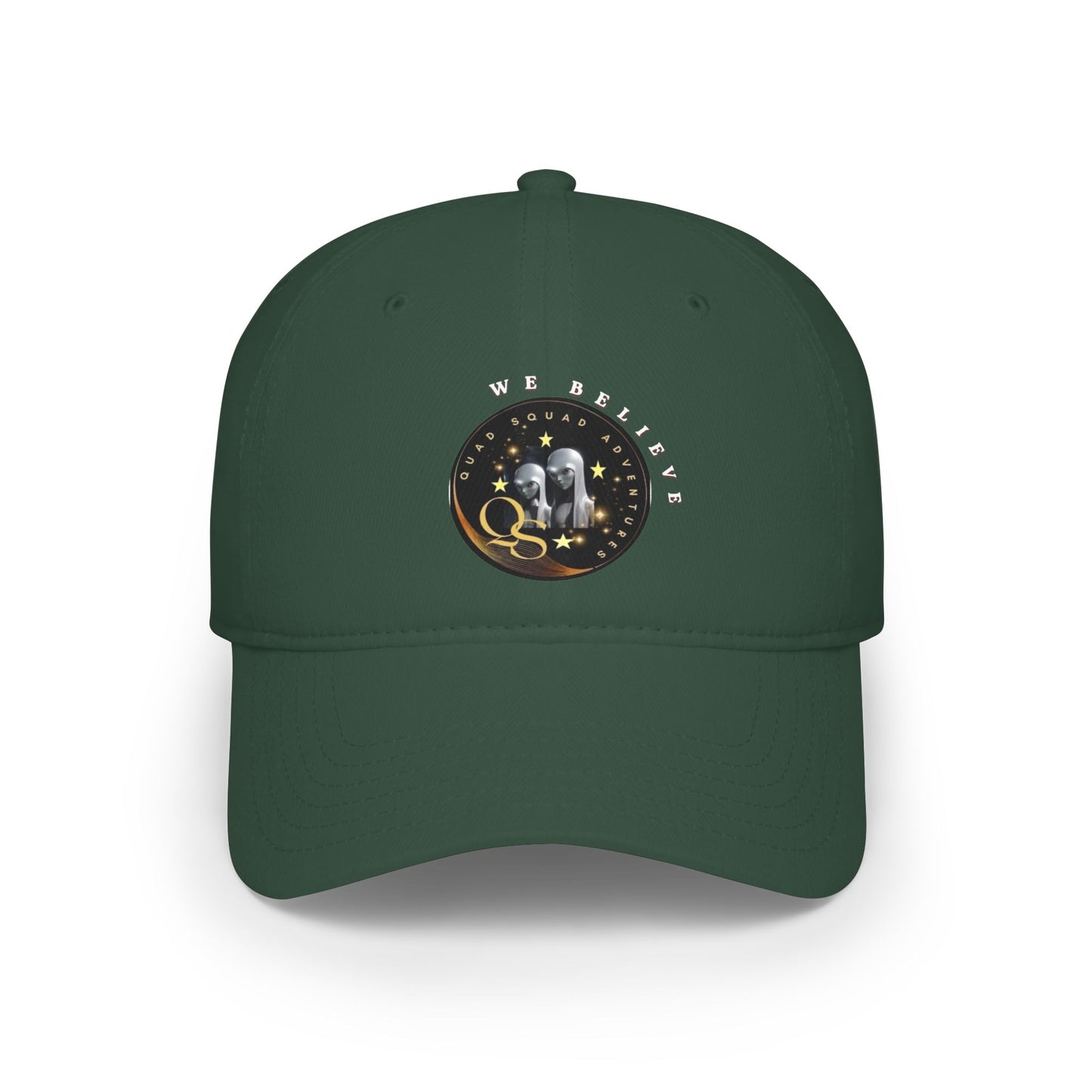 Out of this World We Believe Low Profile Baseball Cap (Quad Squad )