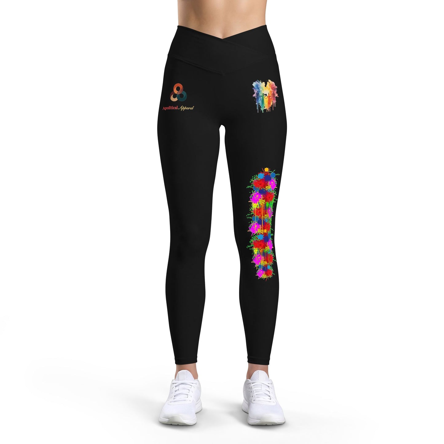 “Rainbow Art” Women’s Workout Luxe Leggings