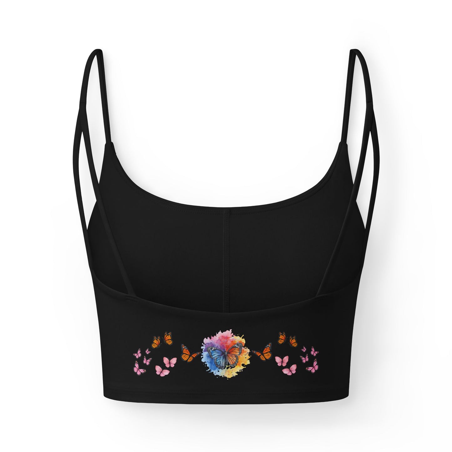 “Butterfly Effect” Women's Workout Luxe Bra