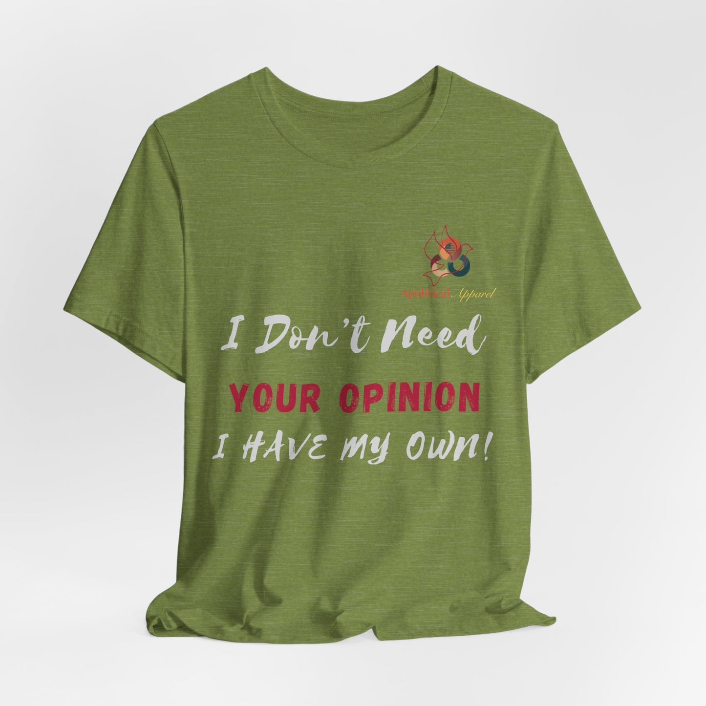 Lifelessons Collection Apolitical Tees ( Opinionated)