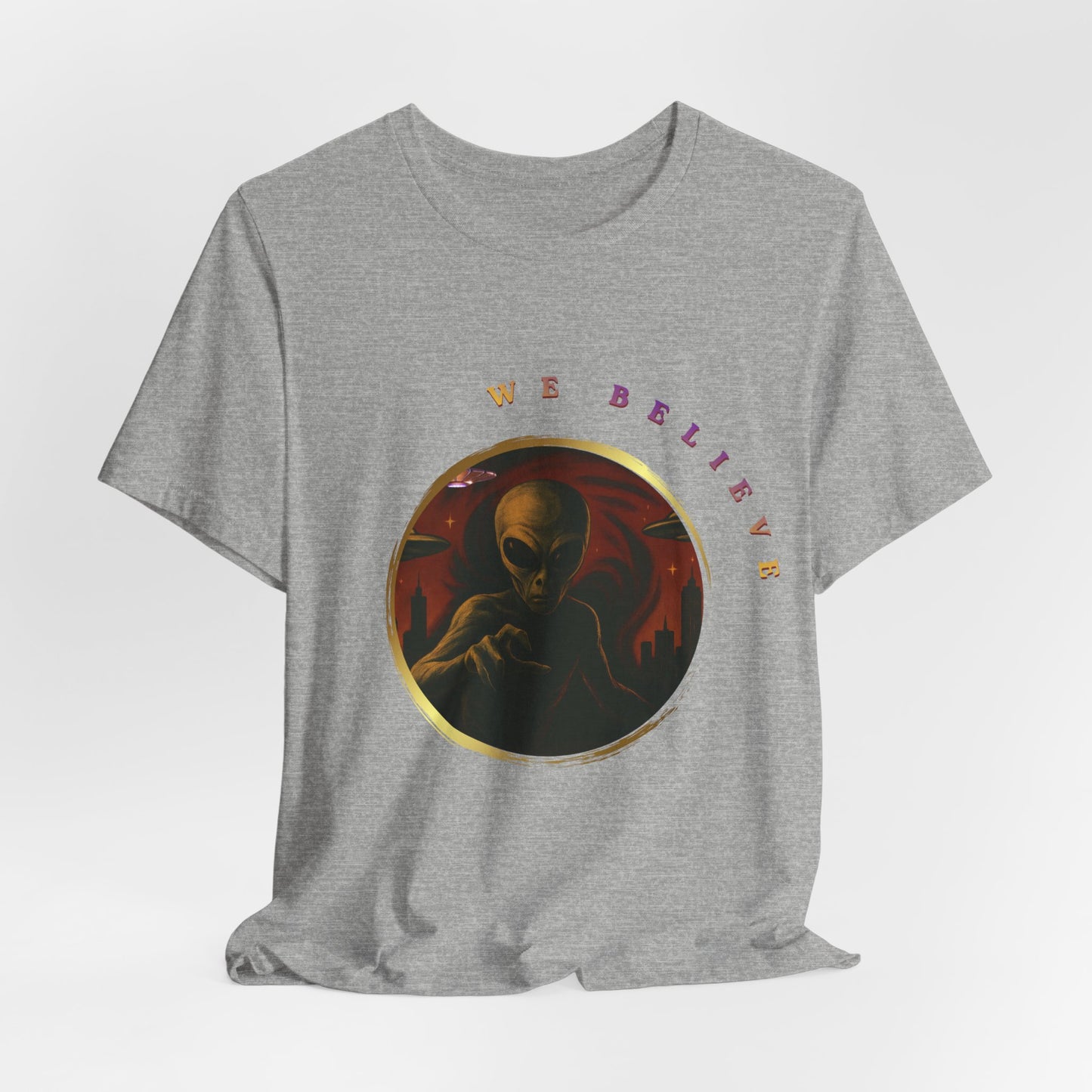 Out of this World. We Believe in Aliens Collection. (Red Alien)