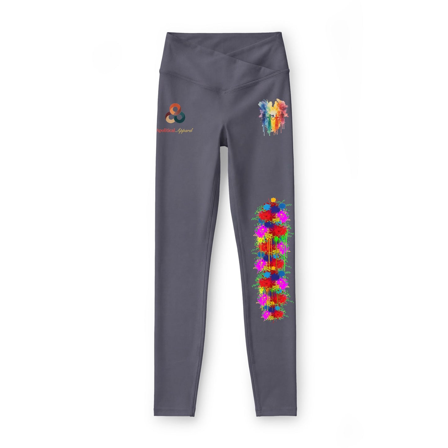 “Rainbow Art” Women’s Workout Luxe Leggings