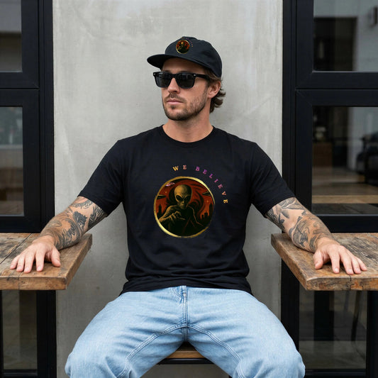 Out of this World. We Believe in Aliens Collection. (Red Alien)