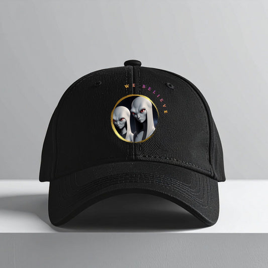 Out of this World. We Believe in Aliens Baseball Cap Collection (Alien Couple)