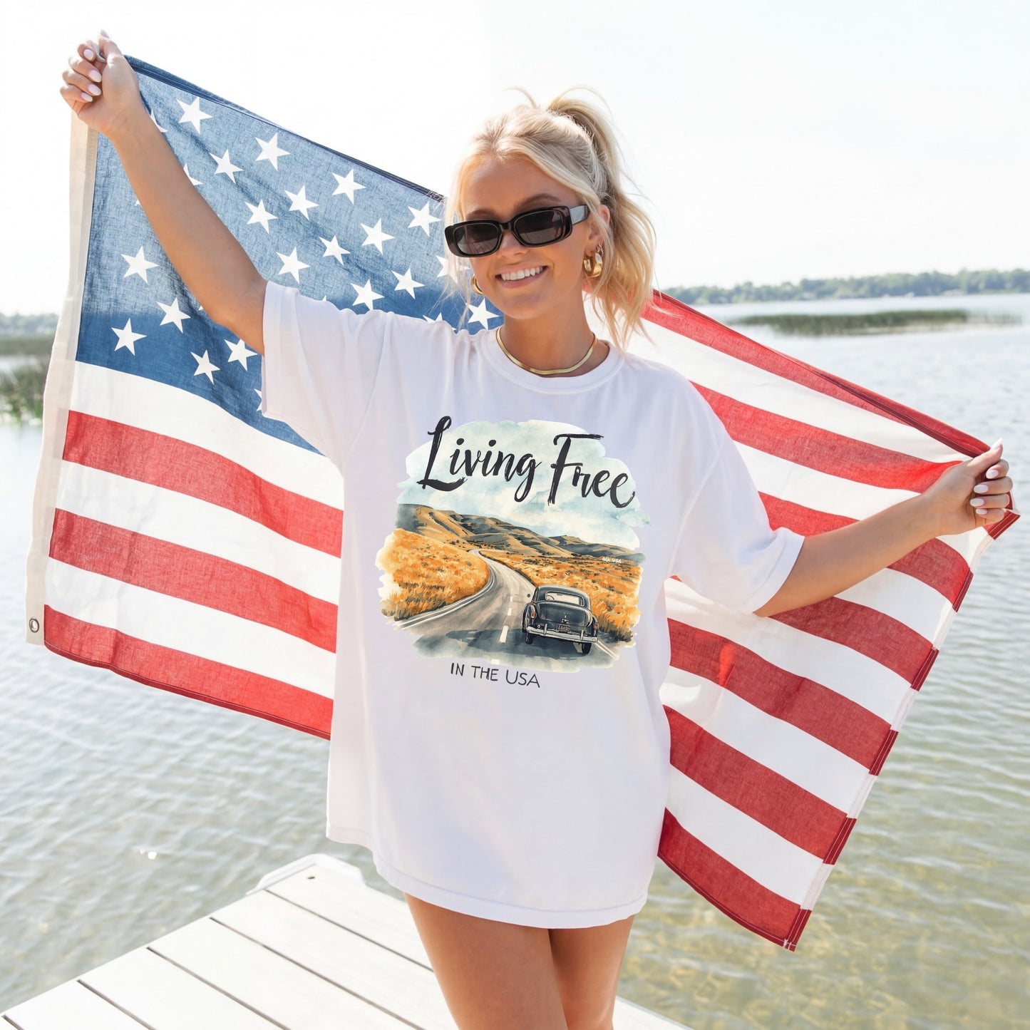 Living Free in the USA (Open Road)