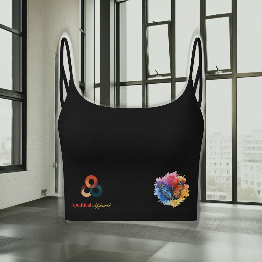 “Butterfly Effect” Women's Workout Luxe Bra
